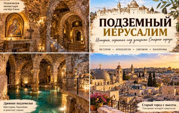 Подземный Иерусалим — групповая экскурсия на русском языке