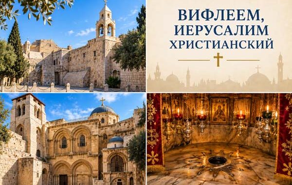 Вифлеем, Иерусалим христианский — групповая экскурсия на русском языке