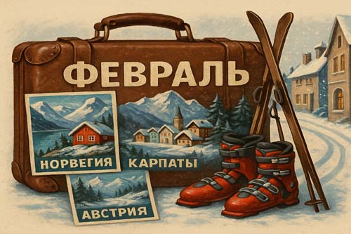 Организованные и групповые туры с выездом из Израиля в феврале — выгодные цены и комфортные маршруты.