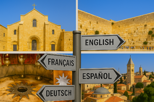 Visit Bethlehem and Jerusalem in One Day Bethlehem’s Church of the Nativity and Jerusalem’s Old City walls
