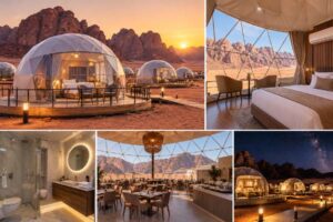 Капсулы Orbit Camp Wadi Rum — ночёвка в пустыне Вади-Рам в Иордании